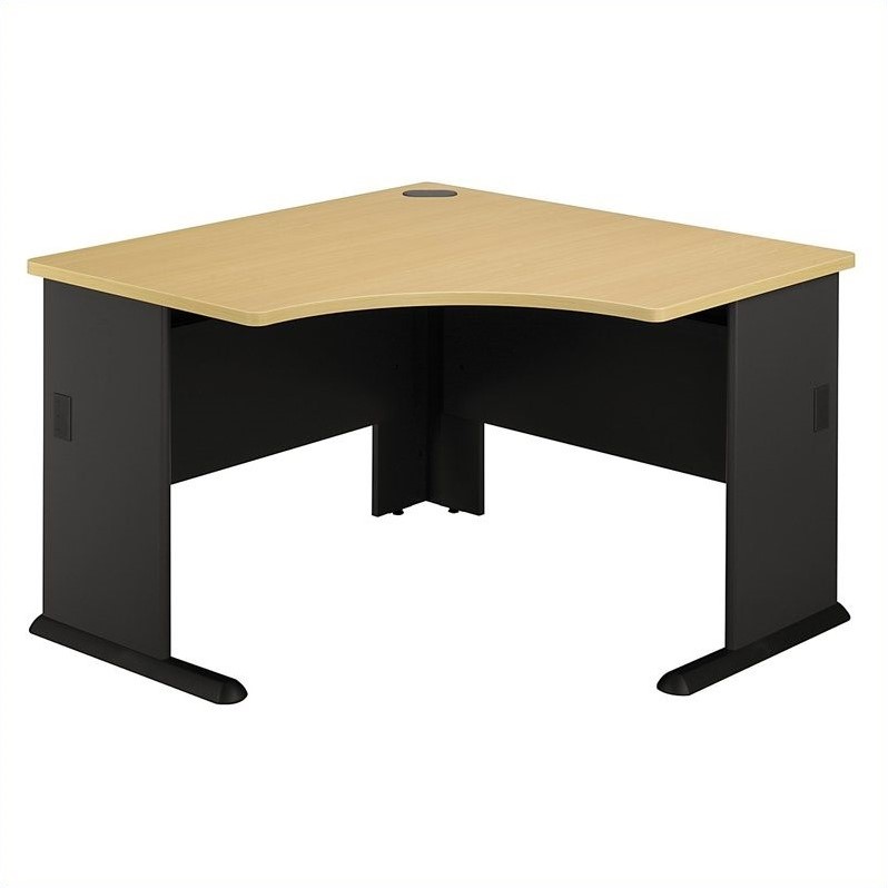 Bush Business Furniture Series A 48w Corner Desk In Beech And