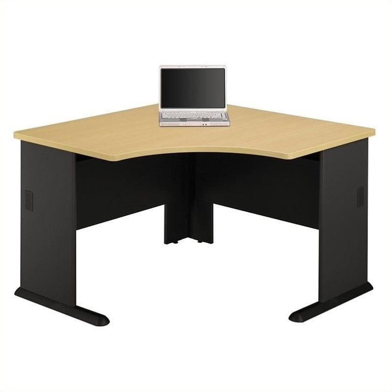 Bush Business Furniture Series A 48w Corner Desk In Beech And