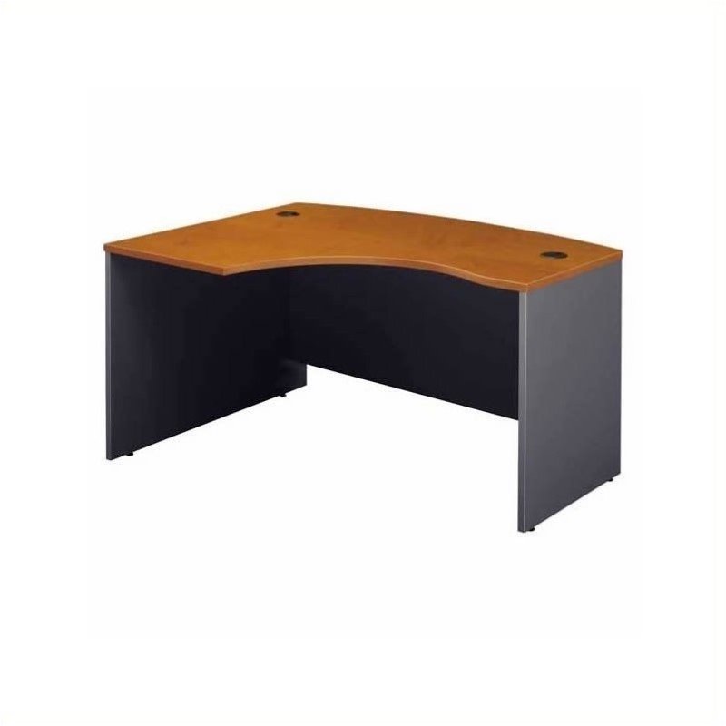 Bush Business Series C Natural Cherry Left L Shaped Desk Bsc050 724 Natural Cherry Left L Shaped Desk
