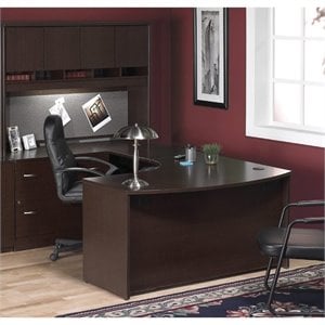 Bush Business Furniture Series C 4-Piece U-Shape Left-Hand Corner Desk