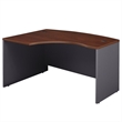 Bush Business Furniture Series C 5-Piece U-Shape Bow-Front Desk in Hansen Cherry