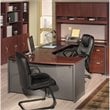 Bush Business Furniture Series C 4-Piece Right-Hand Bow Front Desk