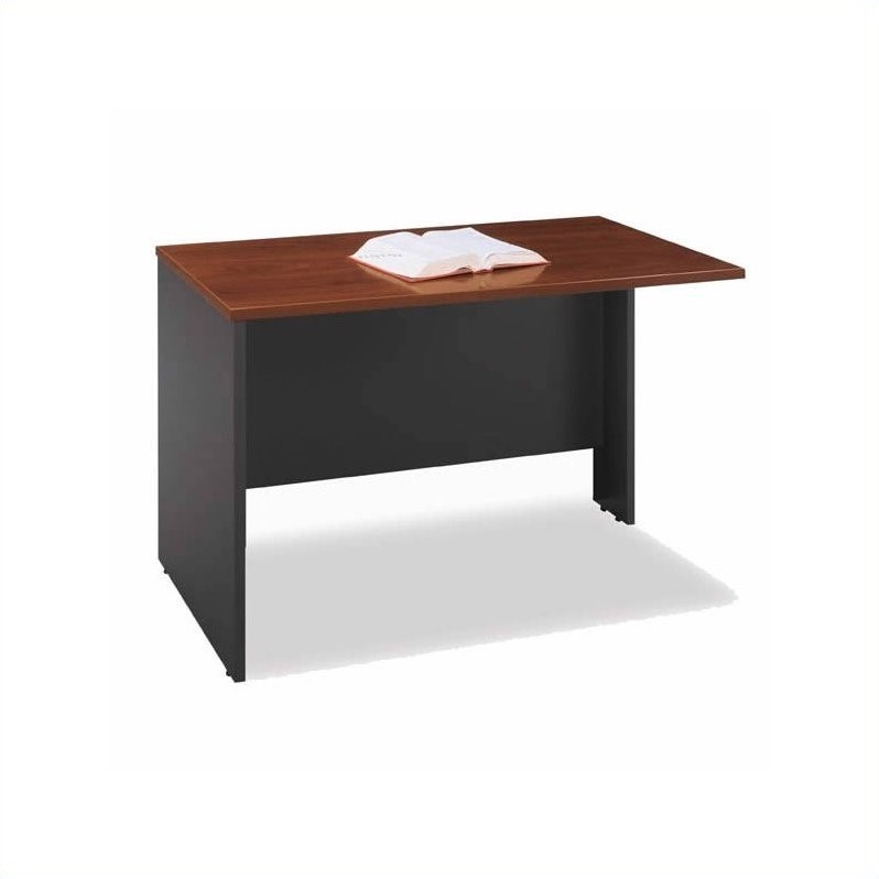 Bush Business Furniture Series C 4 Piece Set U-Shape Desk in Hansen Cherry