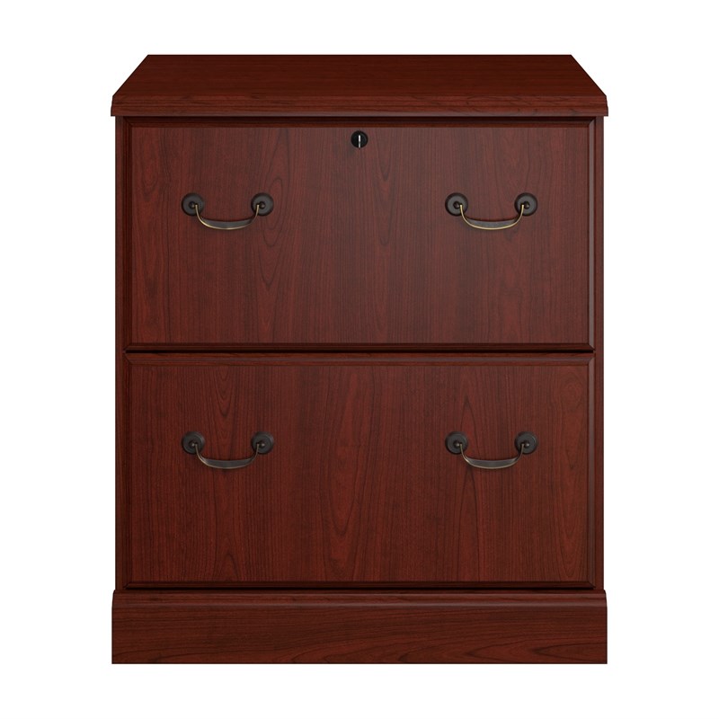 Bush Business Furniture Arlington Lateral File Cabinet in Harvest Cherry