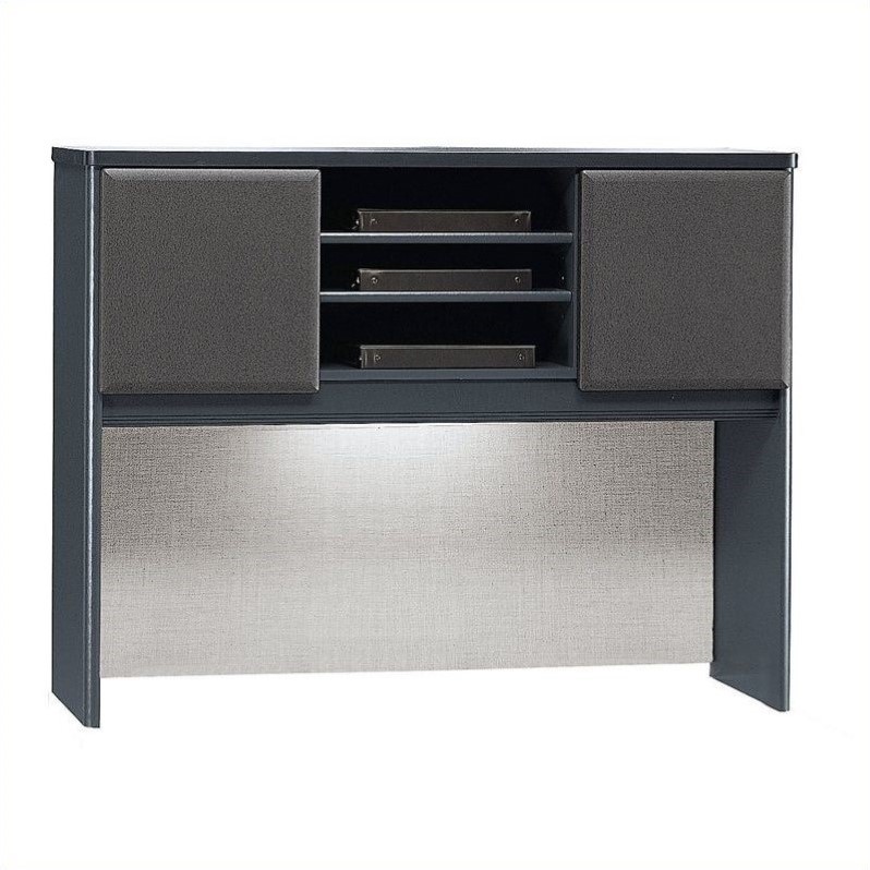 Bush Business Furniture Series C Collection 24W Hutch in Mahogany