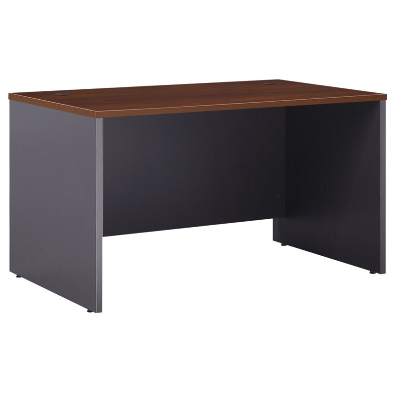 Series C 48W x 30D Shell Desk in Hansen Cherry - Engineered Wood