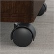 Series C 60W RH Bow Front U Desk with Drawers in Mocha Cherry - Engineered Wood