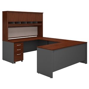 Bush Business Furniture Series C 72W U Station Desk With Storage