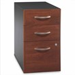 Bush Business Furniture Series C L-Shape Wood Office Set Hansen Cherry