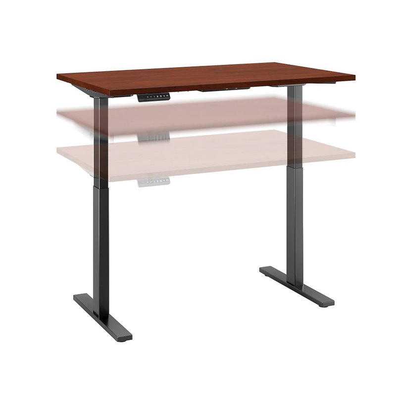 Bush Business Furniture Move 60 Series Height Adjustable Standing Desk in Cherry