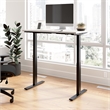 Move 60 Series 48W Adjustable Standing Desk in White - Engineered Wood