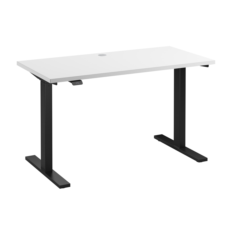Move 60 Series 48W Adjustable Standing Desk in White - Engineered Wood
