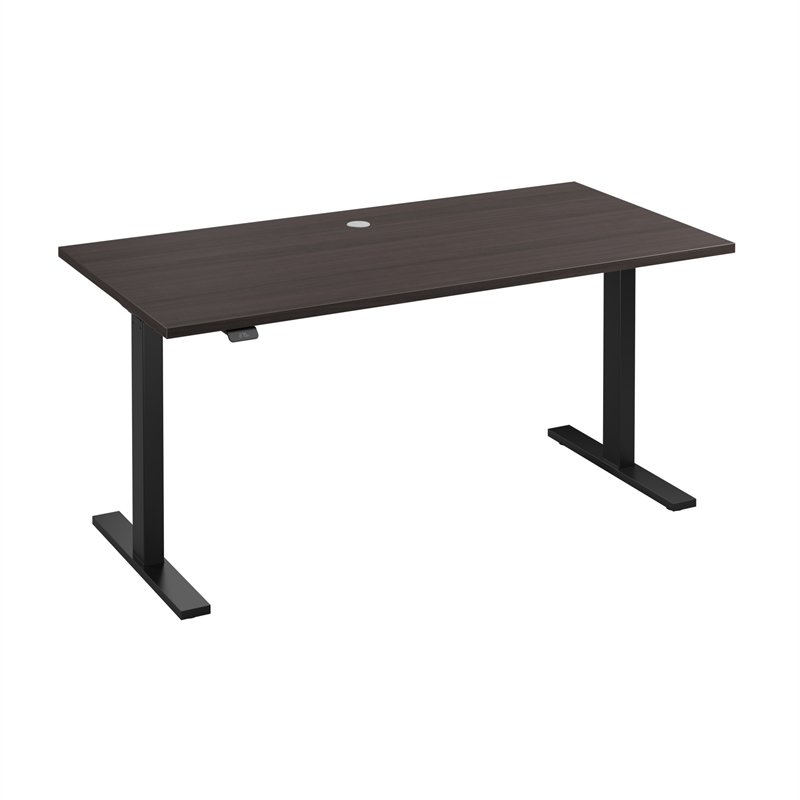 Move 60 Series 60W Adjustable Standing Desk in Storm Gray - Engineered Wood