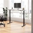 Move 60 Series 60W Adjustable Standing Desk in White - Engineered Wood