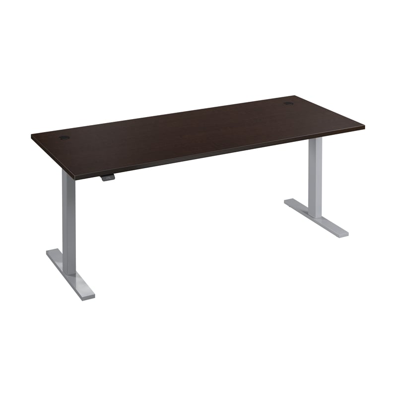 Move 60 Series 72W Adjustable Standing Desk in Mocha Cherry - Engineered Wood