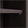 Studio C 5 Shelf Bookcase in Storm Gray - Engineered Wood