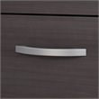 Studio C 72W Office Desk with Hutch and Drawers in Storm Gray - Engineered Wood
