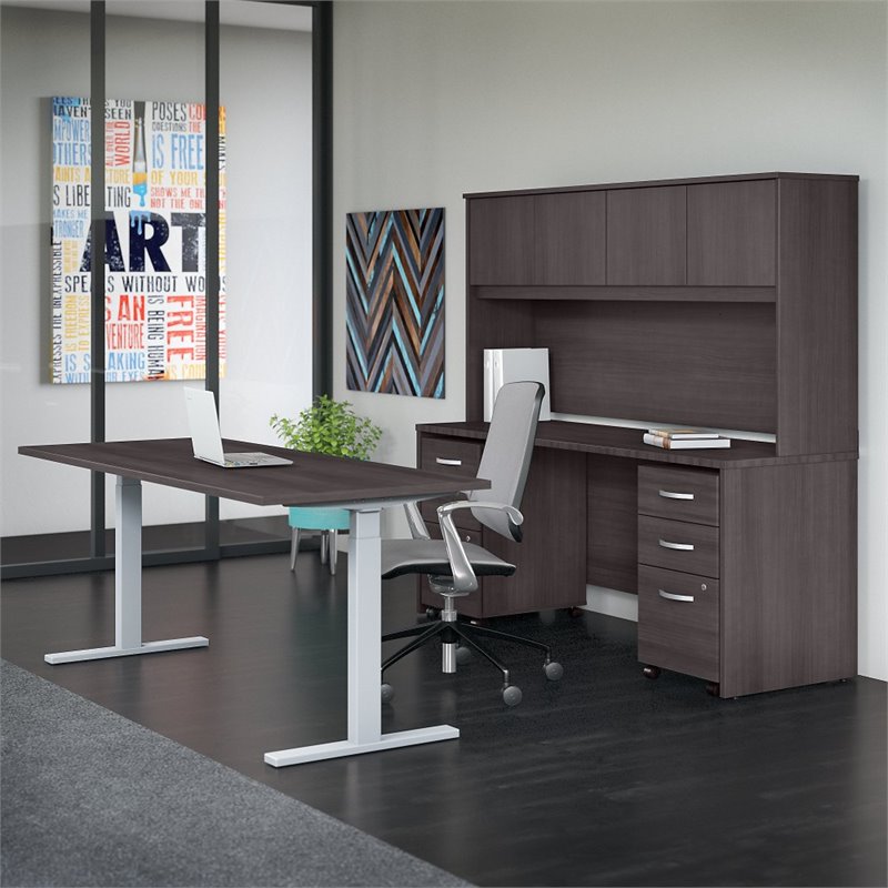 Bush Business Furniture Studio C 72W Height Adjustable ...