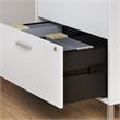 Method 2 Drawer Lateral File Cabinet in White - Engineered Wood