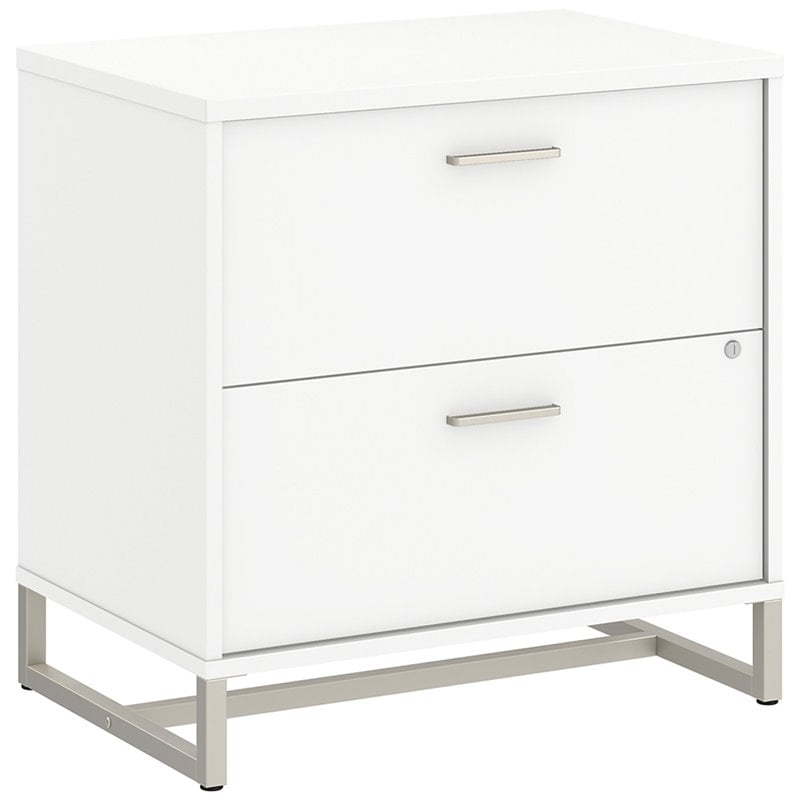 Method 2 Drawer Lateral File Cabinet In, White Lateral File Cabinet With Wheels