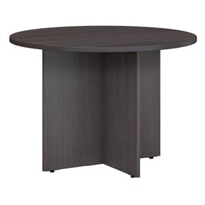 BBF Conference Tables 42W Round Conference Table With Wood Base