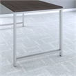 Bush Business Furniture 400 Series 60W x 30D Table Desk in Storm Gray