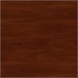 Series C 60W Right Sit to Stand L Shaped Desk Office Set in Hansen Cherry