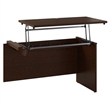 Series C 42W x 24D 3 Position Sit to Stand Return in Mocha Cherry