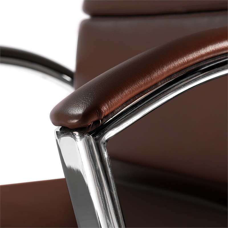 Bush Business Furniture Modelo High Back Leather Executive Office Chair