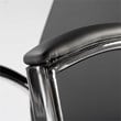 BBF Studio C High Back Contemporary Faux Leather Executive Office Chair in Gray