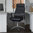 BBF Studio C High Back Contemporary Faux Leather Executive Office Chair in Black