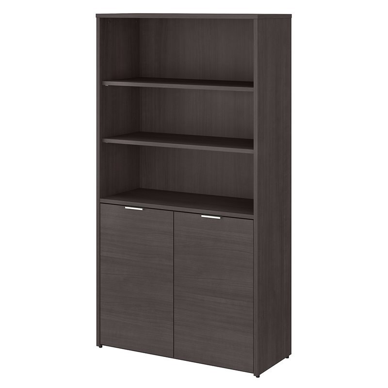 Bush Business Furniture Jamestown 5 Shelf Bookcase with ...