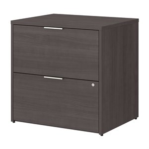 bush business furniture jamestown 2 drawer lateral file cabinet - assembled