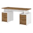 Bush Business Furniture Jamestown 60W Desk with 4 Drawers