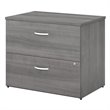 Studio C 2 Drawer Lateral File Cabinet in Platinum Gray - Engineered Wood