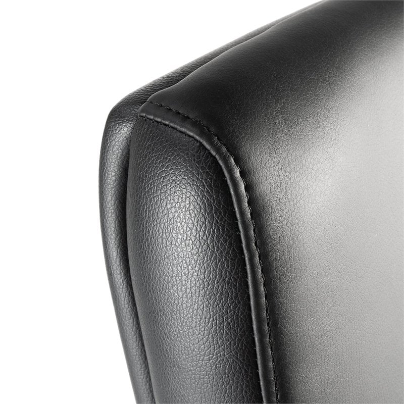 Bush Business Furniture Studio C Mid Back Leather Executive Office Chair