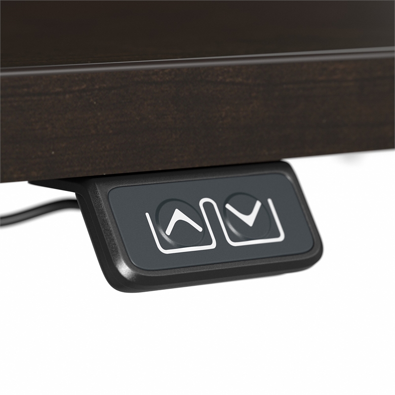 Move 40 Series 48W Height Adjustable Desk in Mocha Cherry - Engineered Wood