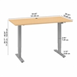 Move 40 Series 60W Height Adjustable Desk in Natural Maple - Engineered Wood
