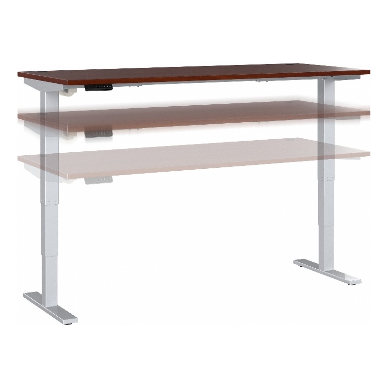 Move 40 Series 72W Height Adjustable Desk in Hansen Cherry - Engineered Wood