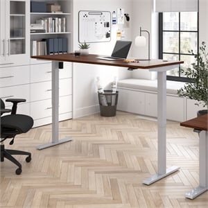 Move 40 Series 72W Adjustable Standing Desk in Hansen Cherry - Engineered Wood