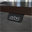 Move 40 Series 72W Height Adjustable Desk in Mocha Cherry - Engineered Wood