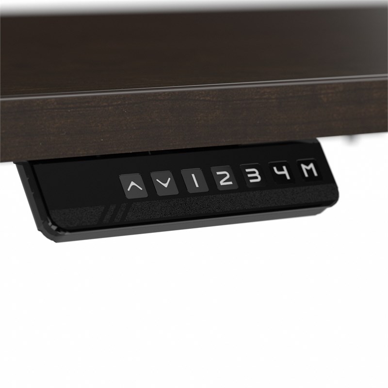 Move 40 Series 72W Height Adjustable Desk in Mocha Cherry - Engineered Wood