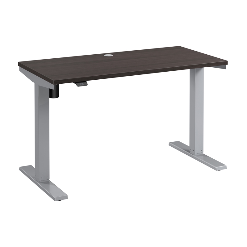 Move 40 Series 48W Adjustable Standing Desk in Storm Gray - Engineered Wood