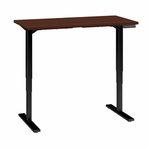 Move 80 Series 48W x 24D Adjustable Desk in Harvest Cherry - Engineered Wood