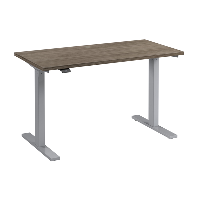 Move 60 Series 48W Adjustable Standing Desk in Modern Hickory - Engineered Wood