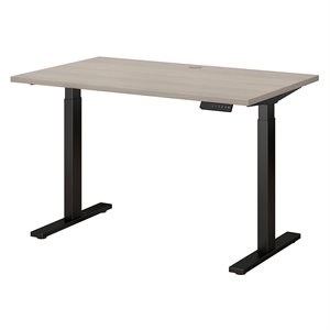 Move 60 Series 48W x 30D Height Adjustable Desk in Sand Oak - Engineered Wood