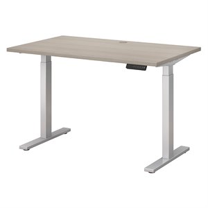 Move 60 Series 48W x 30D Height Adjustable Desk in Sand Oak - Engineered Wood