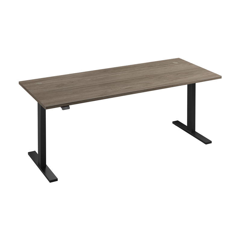 Move 60 Series 72W Adjustable Standing Desk in Modern Hickory - Engineered Wood