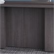 Office 500 72W x 36D Executive Desk in Storm Gray - Engineered Wood
