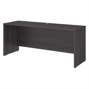 office 500 72w x 24d credenza desk in storm gray - engineered wood